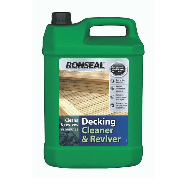 RONSEAL DECKING CLEANER AND REVIVER 5L
